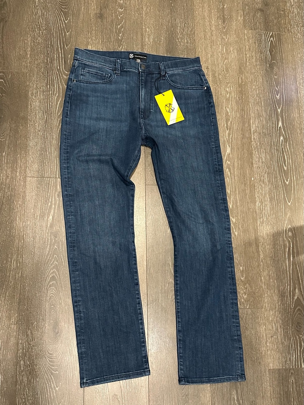 Christian Lacroix Men's Navy Straight Jeans size 34x32